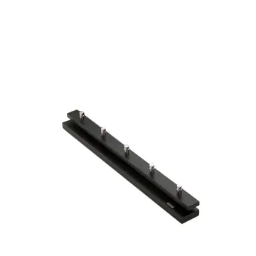 Cutter cabide - Carvalho lacado a preto, 5 botões - Skagerak