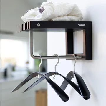 Cutter prateleira para chapéus mini - Carvalho lacado a preto - Skagerak