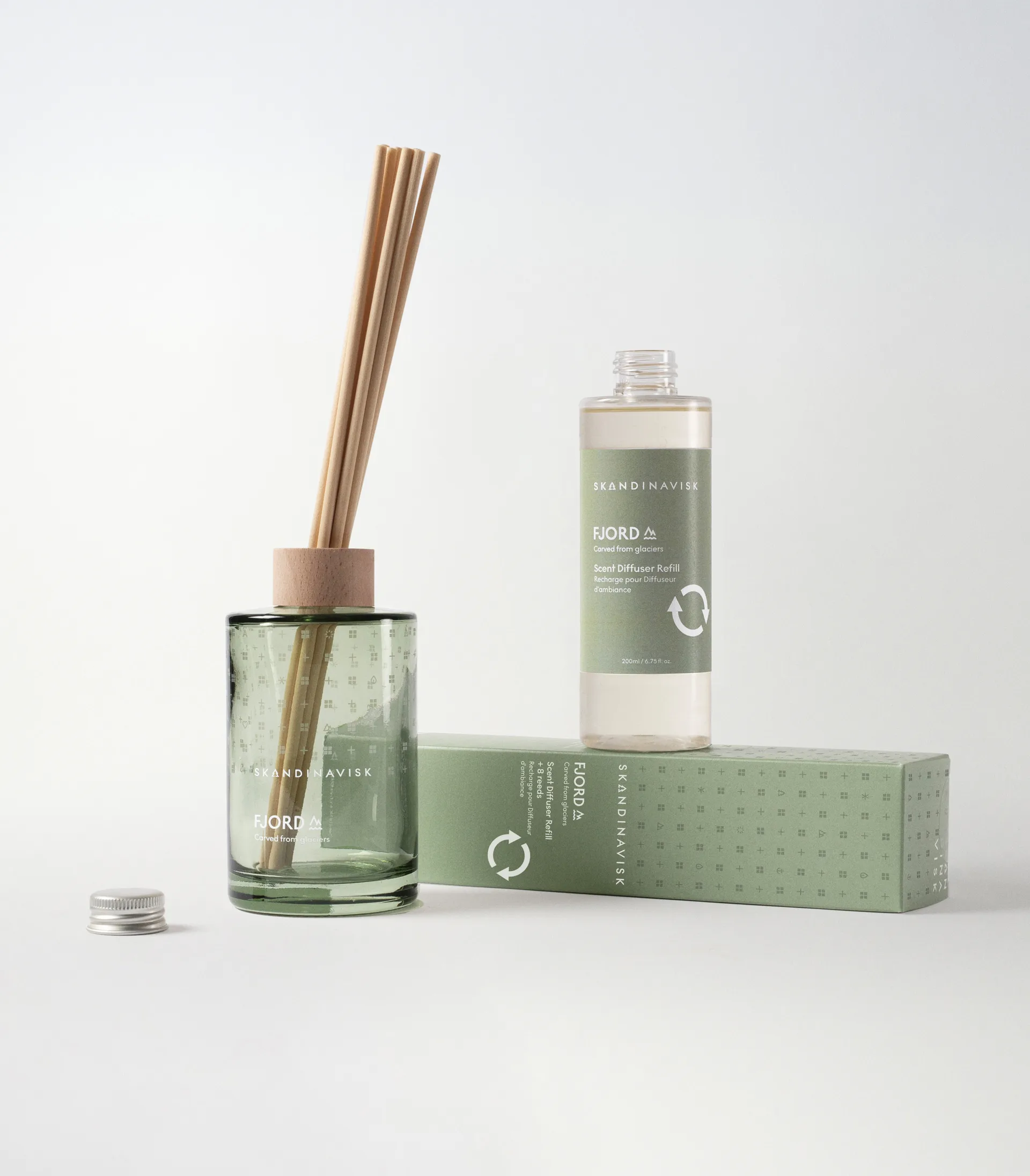 Ambientador em sticks Fjord, 200 ml Skandinavisk