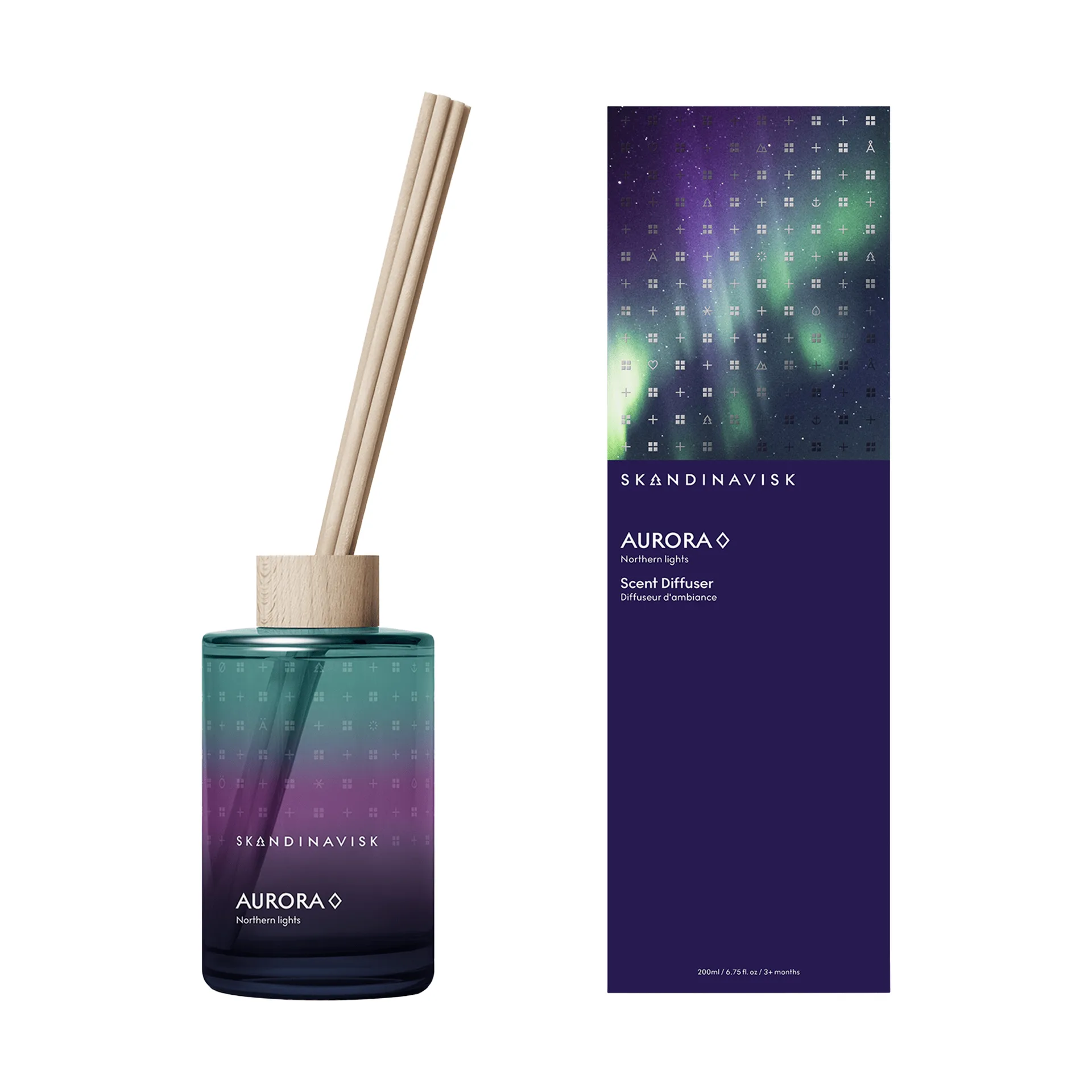 Aurora difusor de varetas, 200 ml Skandinavisk