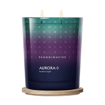 Aurora vela perfumada - 350 g, 2 pavios - Skandinavisk