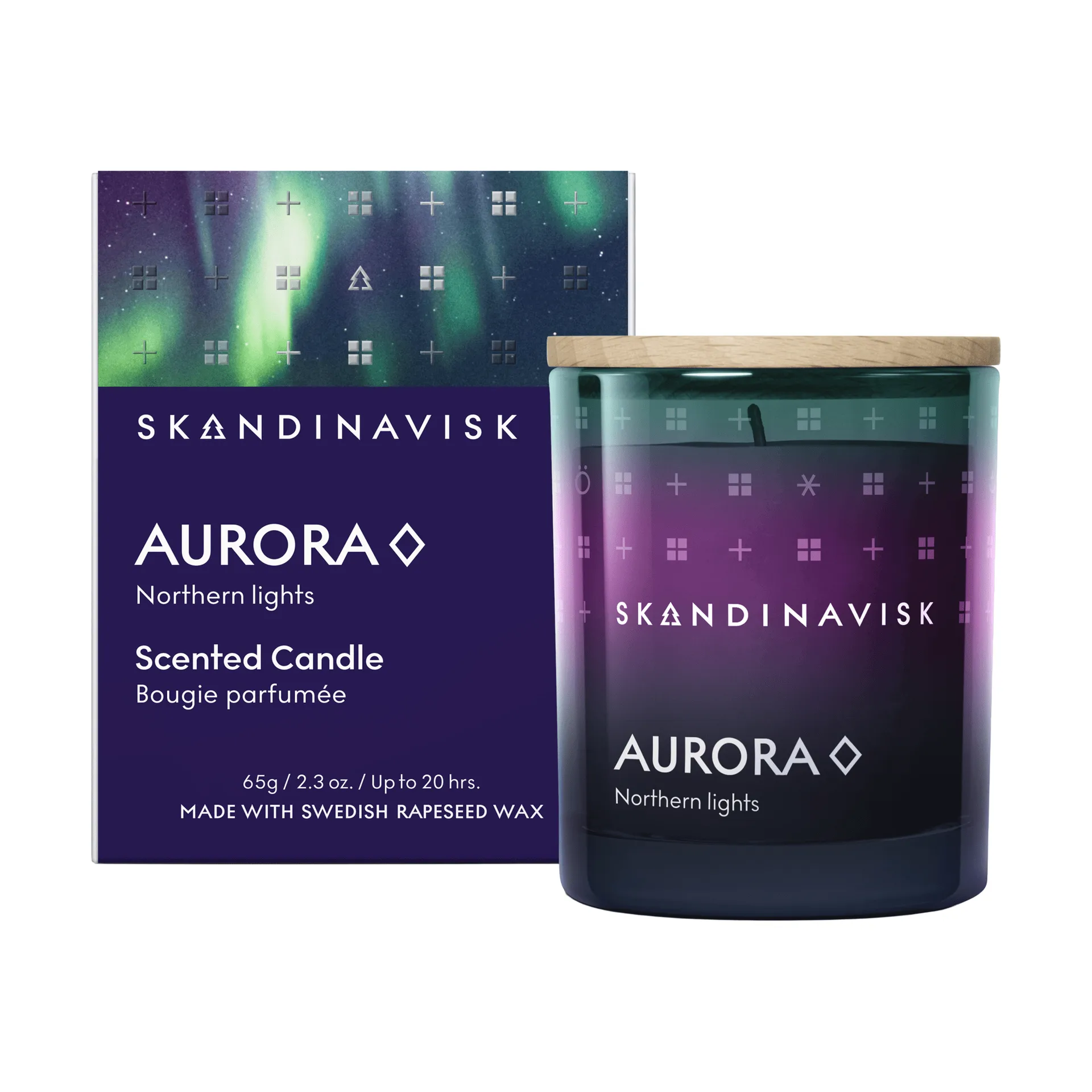 Aurora vela perfumada, 65 g Skandinavisk