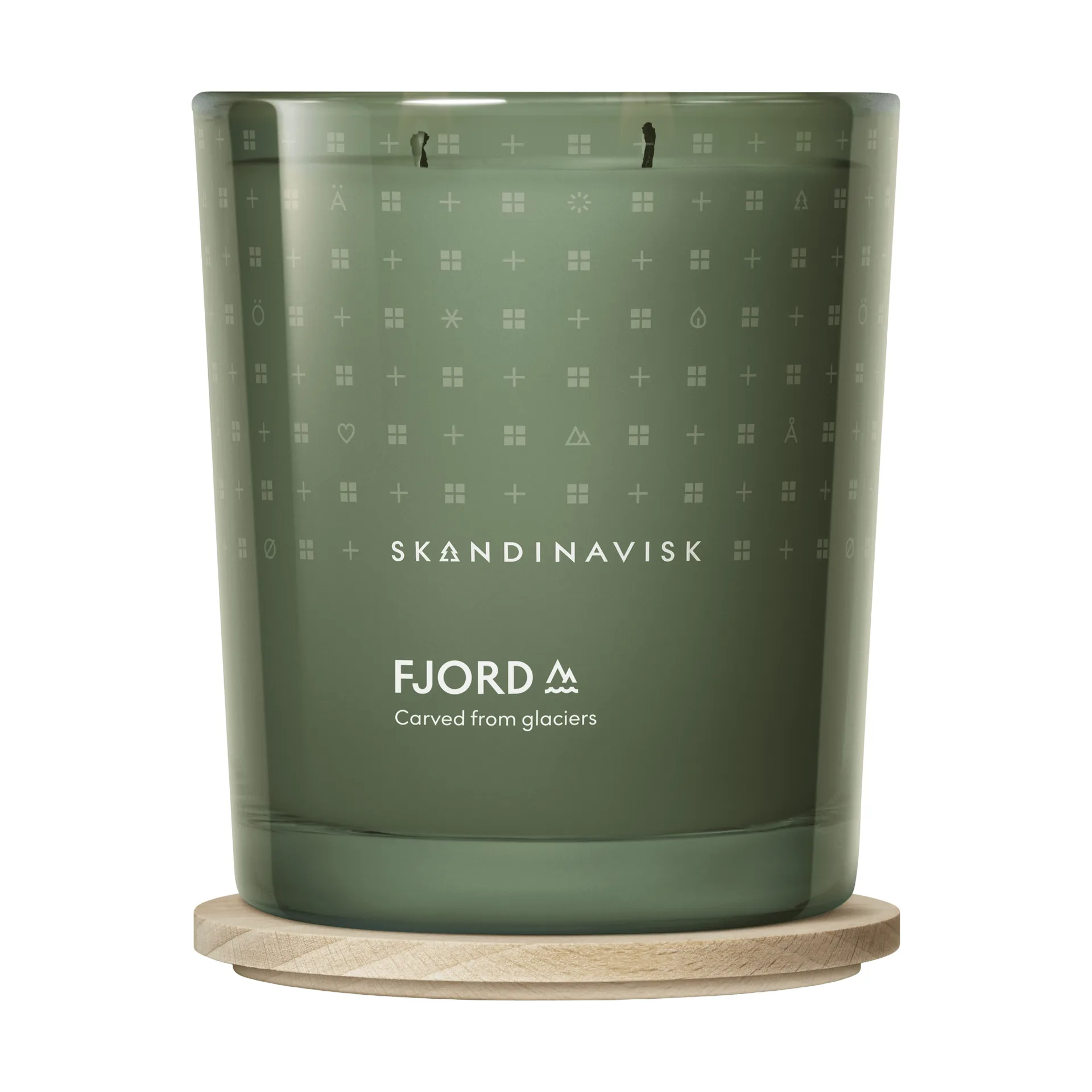 Fjord vela perfumada, 350 g, 2 pavios Skandinavisk