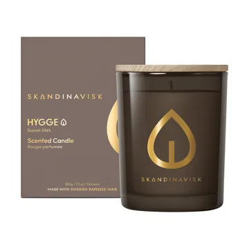 Hygge Gold Symbol vela perfumada - 200 g - Skandinavisk
