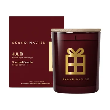 Jul Gold Symbol vela perfumada - 200 g - Skandinavisk