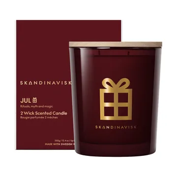 Jul Gold Symbol vela perfumada - 350 g, 2 pavios - Skandinavisk