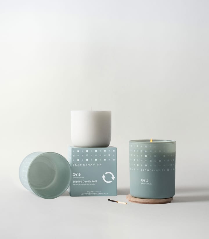 Refill vela perfumada Øy, 200 g Skandinavisk