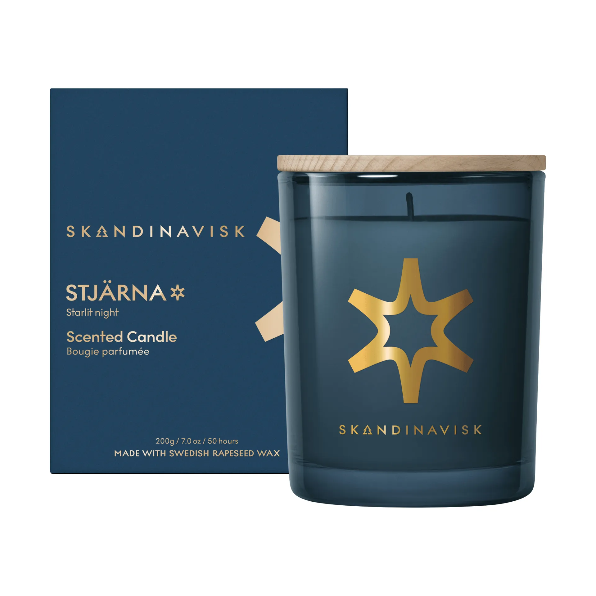 Stjärna Gold Symbol vela perfumada, 200 g Skandinavisk
