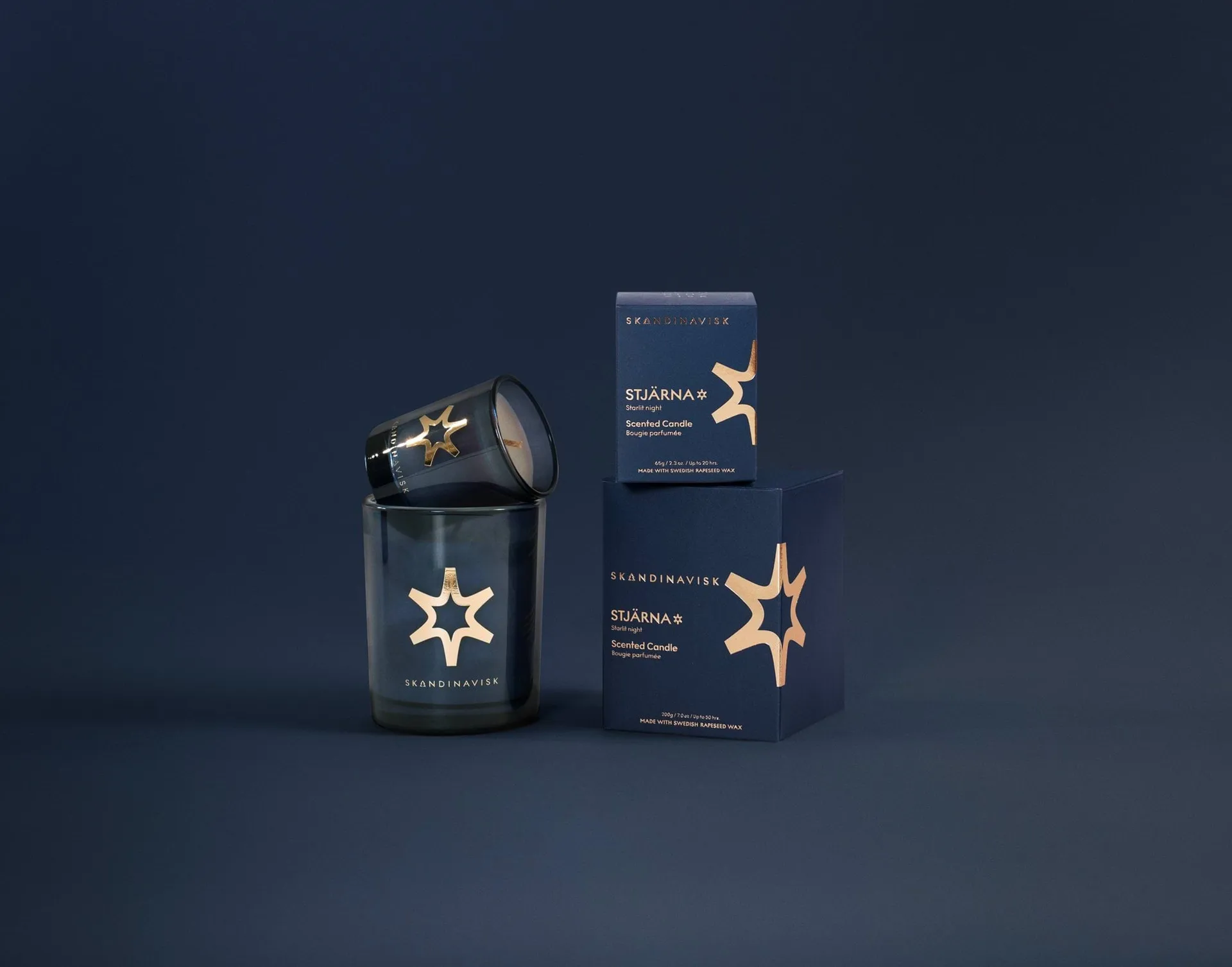 Stjärna Gold Symbol vela perfumada, 200 g Skandinavisk