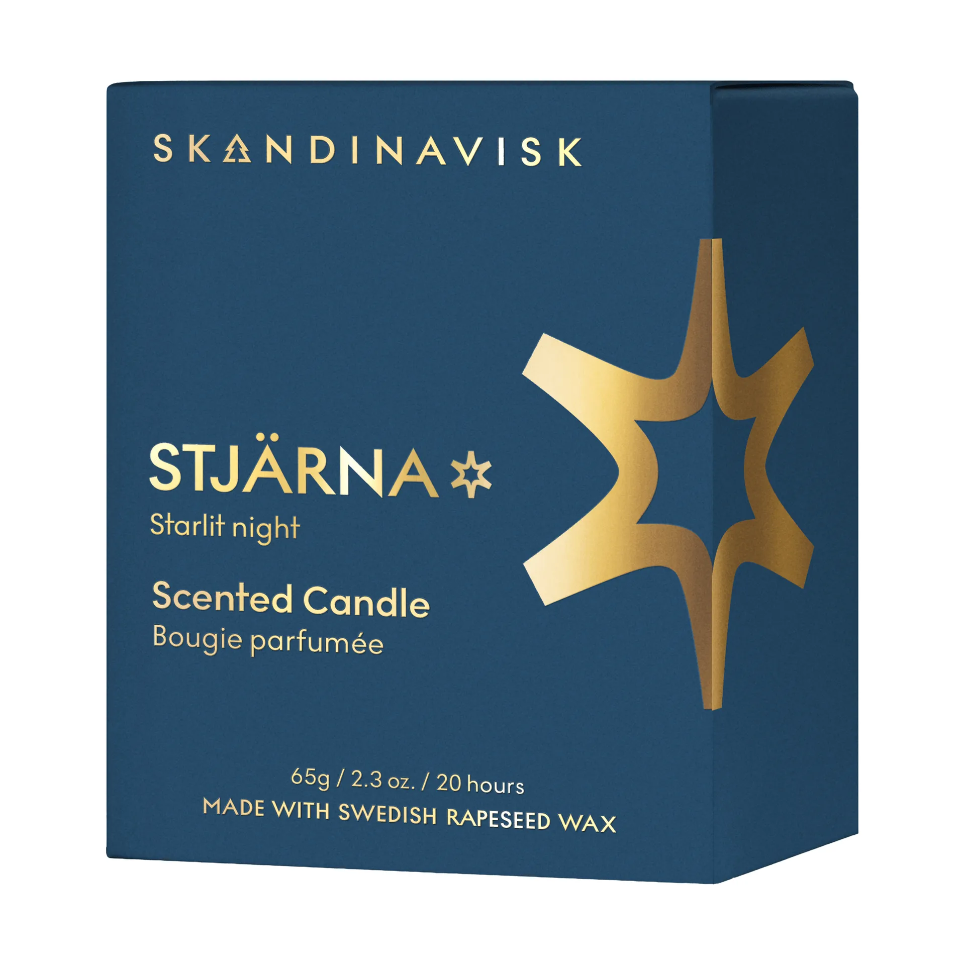 Stjärna Gold Symbol vela perfumada, 65 g Skandinavisk