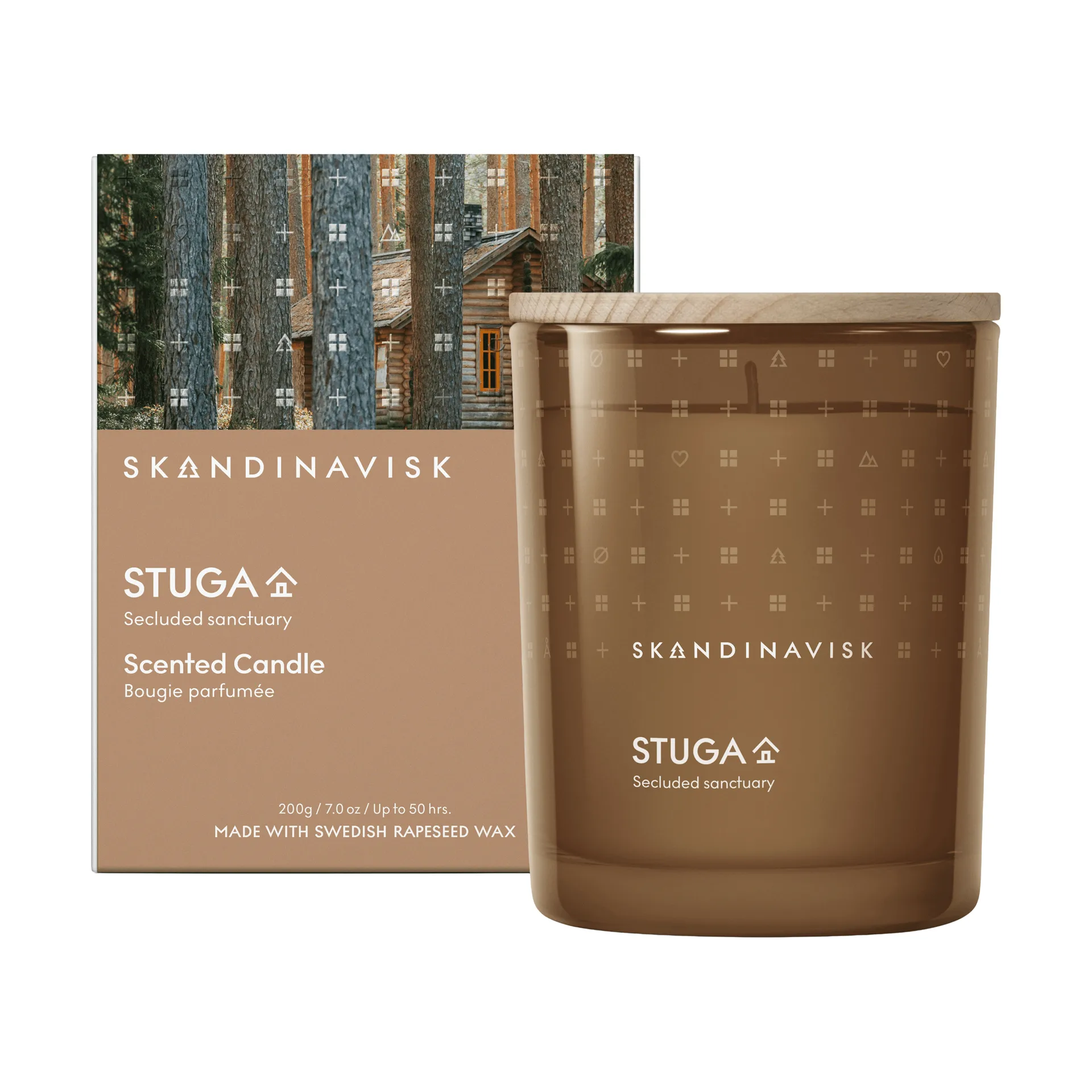 Stuga vela perfumada, 200 g Skandinavisk
