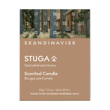 Stuga vela perfumada - 65 g - Skandinavisk
