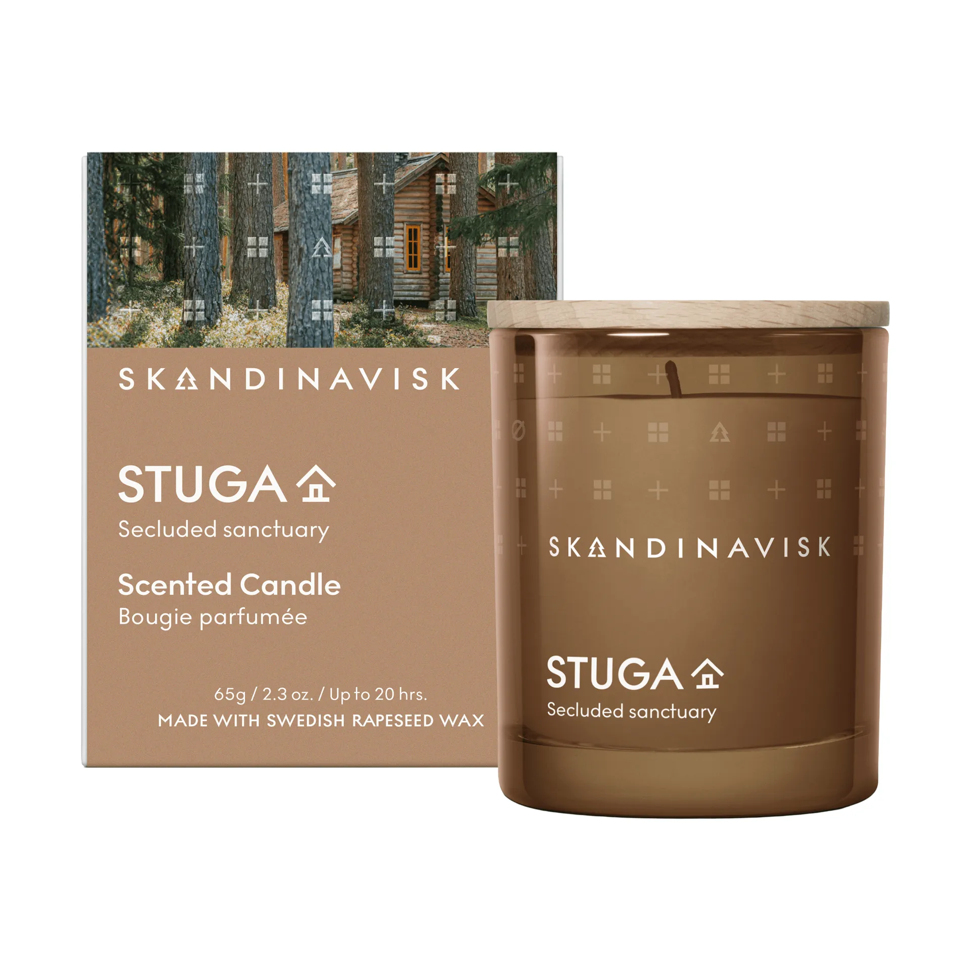 Stuga vela perfumada, 65 g Skandinavisk