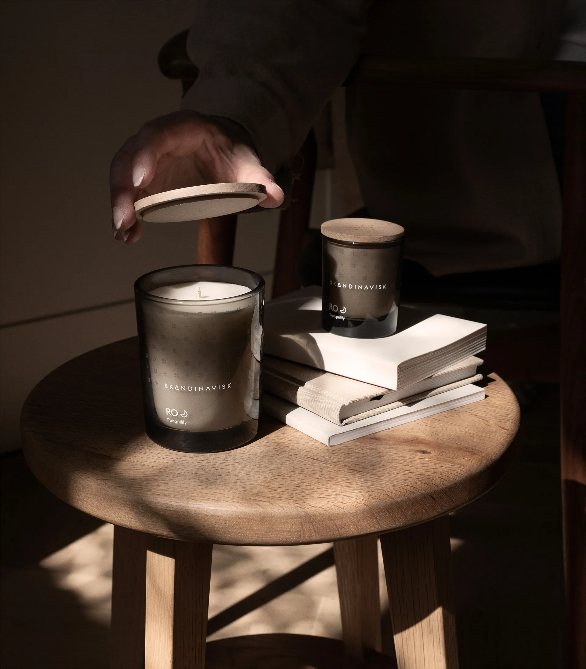 Vela perfumada com tampa Hav, 65 g Skandinavisk