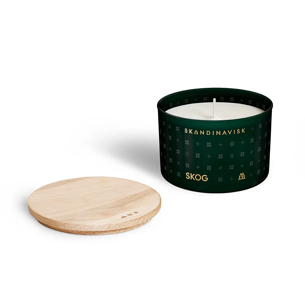 Vela perfumada com tampa Skog, 90 g Skandinavisk