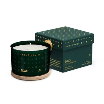 Vela perfumada com tampa Skog - 90 g - Skandinavisk