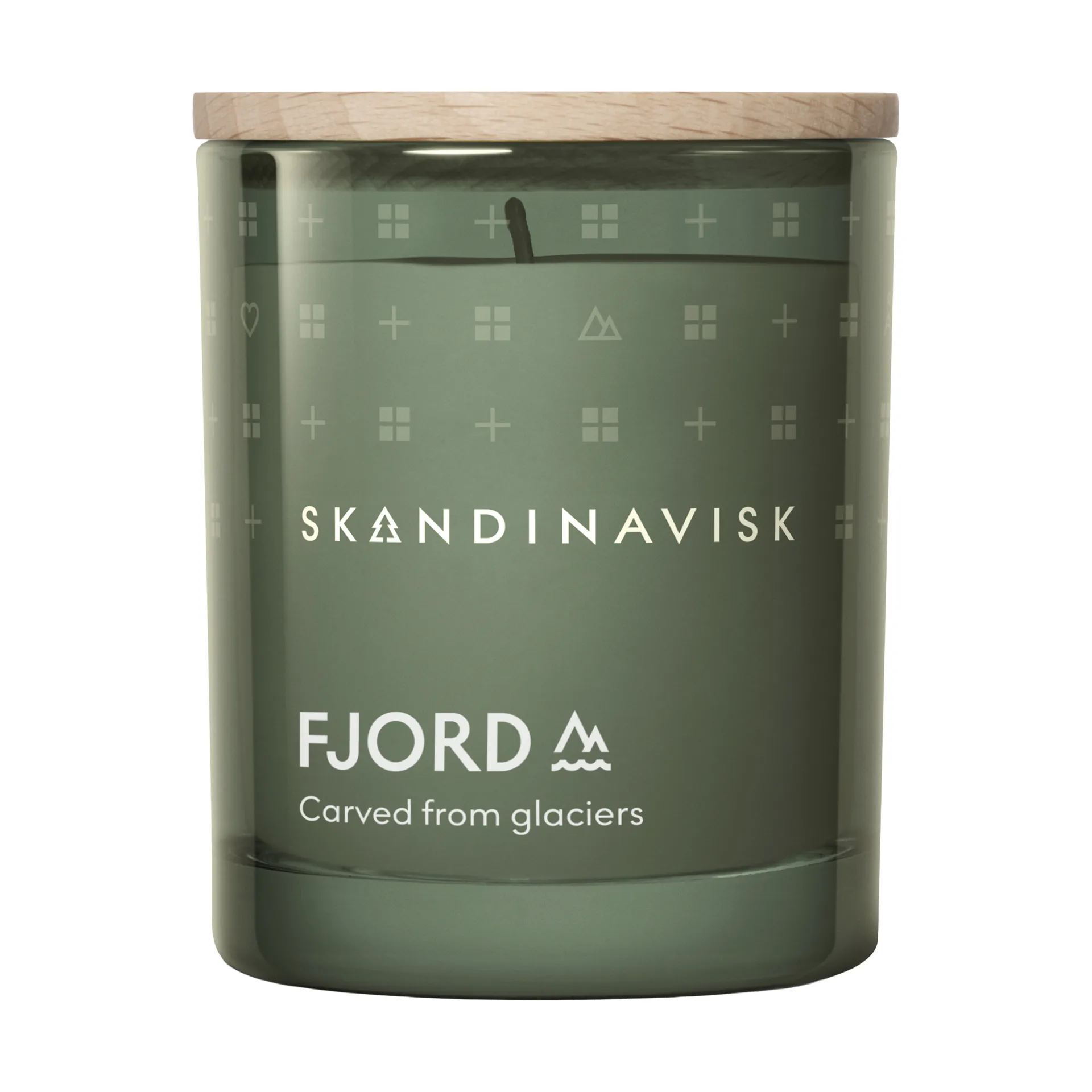 Vela perfumada Fjord tampa, 65 g Skandinavisk