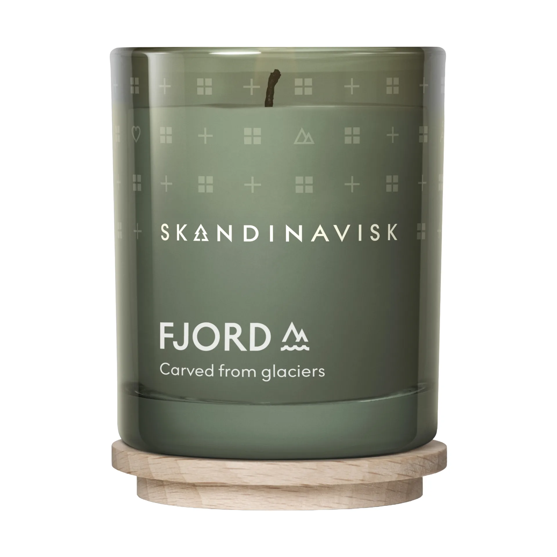 Vela perfumada Fjord tampa, 65 g Skandinavisk