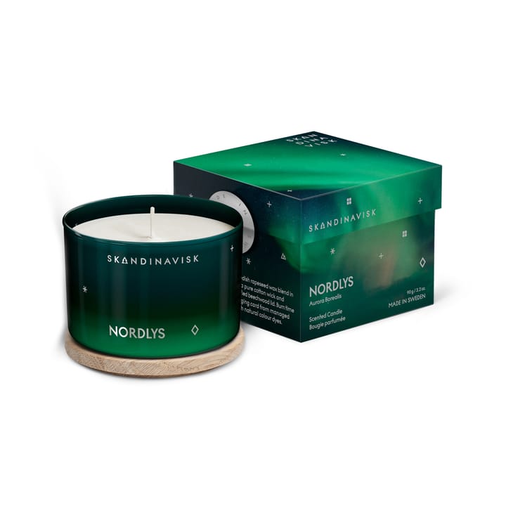 Vela perfumada Nordlys, 90g Skandinavisk