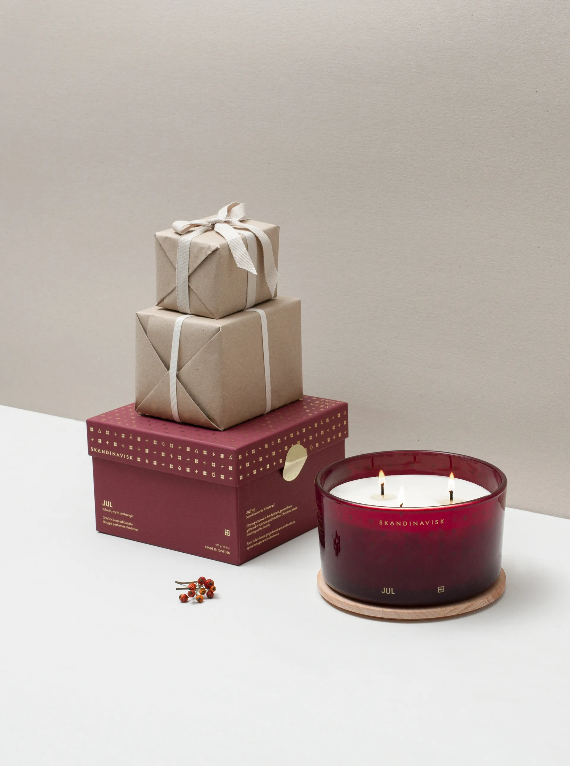 Velas perfumadas de Natal , 475g Skandinavisk
