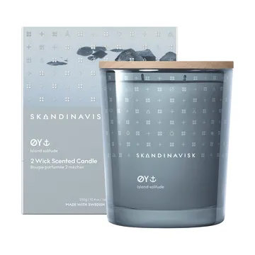 Øy vela perfumada - 350 g, 2 pavios - Skandinavisk
