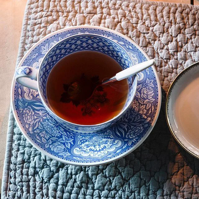 Colher de chá Skaugum, 6 un. Pure white Skaugum of Norway