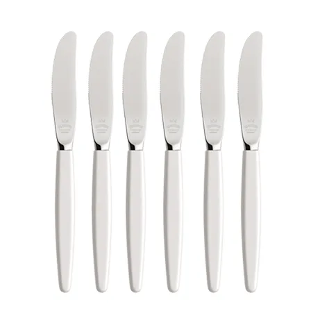 Faca Skaugum, 6 un. Pure white Skaugum of Norway