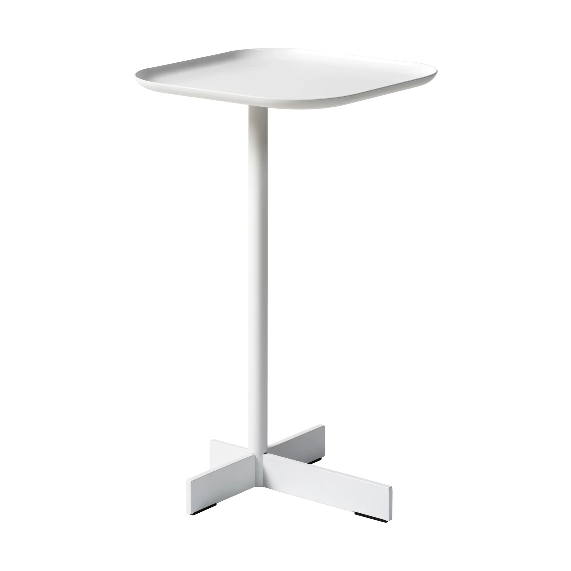Ace mesa lateral 38x38 cm, Branco SMD Design