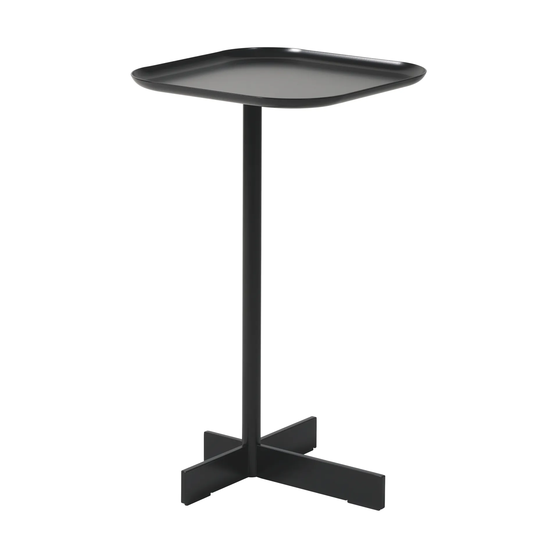 Ace mesa lateral 38x38 cm, Preto SMD Design