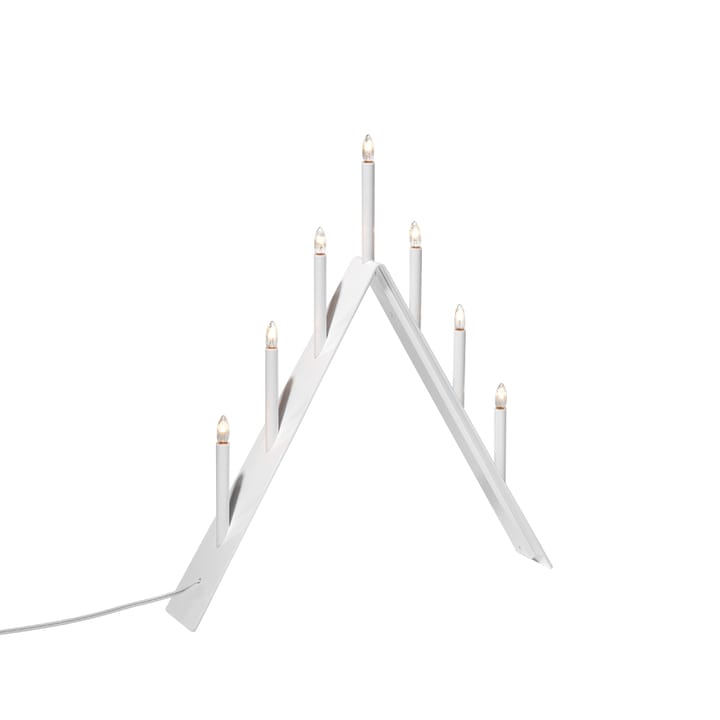 Candelabro do Advento Spica 7  - branco, led - SMD Design