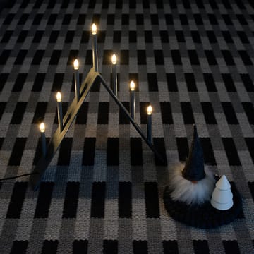 Candelabro do Advento Spica 7  - vermelho, led  - SMD Design