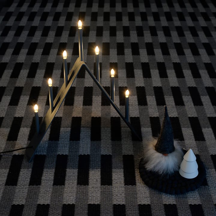 Candelabro do Advento Spica 7 , vermelho, led  SMD Design