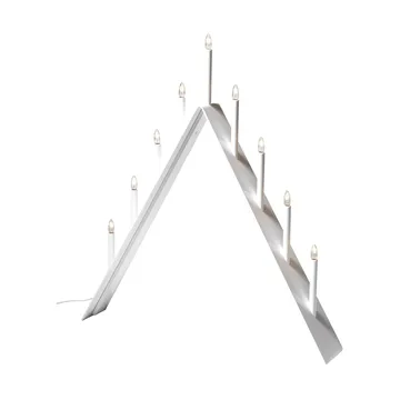 Candelabro do Advento Spica 9 - branco, led - SMD Design