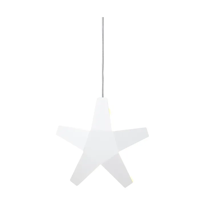 Estrela de Advento - Cabo branco-cinzento, 40 cm - SMD Design
