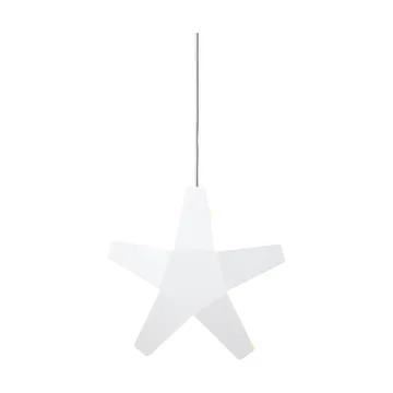 Estrela de Advento - Cabo branco-cinzento, 60 cm - SMD Design