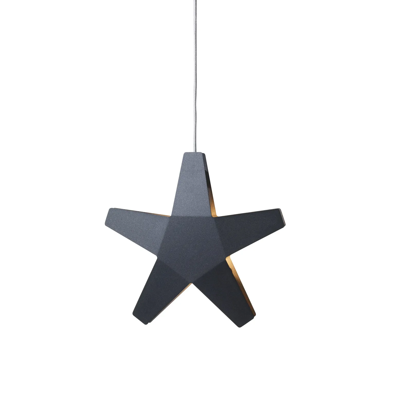 Estrela de Advento, Cabo cinzento-cinzento, 60 cm SMD Design