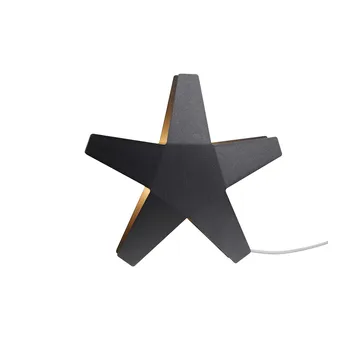 Estrela de Advento - Cabo cinzento-cinzento, 60 cm - SMD Design