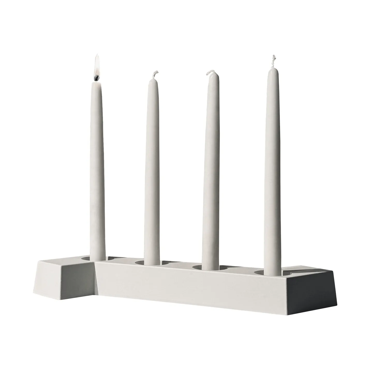 SMD candelabro de Advento, Branco, 4 luzes SMD Design