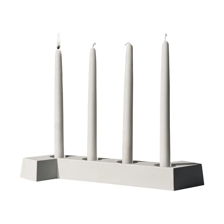 SMD candelabro de Advento - Branco, 4 luzes - SMD Design