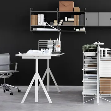 Sofá Brunnsviken - Branco-carvalho - SMD Design