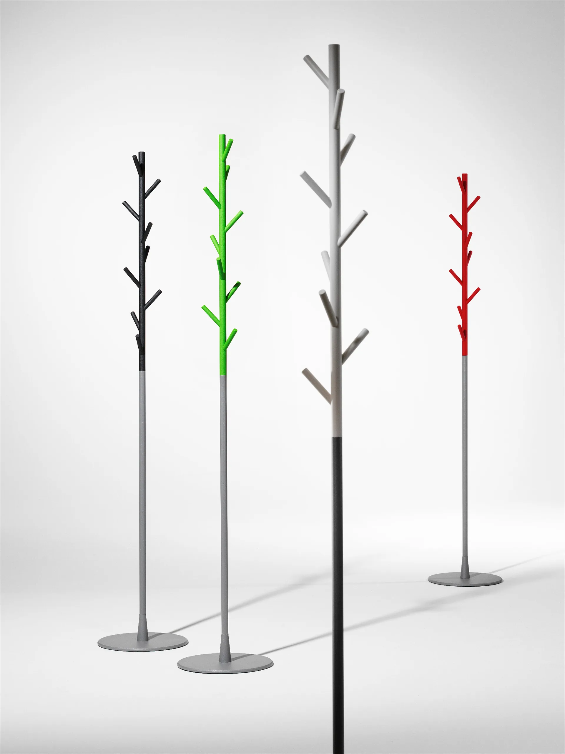 Sticks cabide de pé, verde-prateado SMD Design