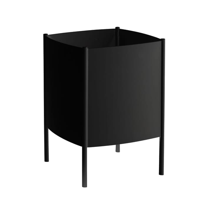 Vaso Konvex Pot - preto, grande Ø47 cm - SMD Design