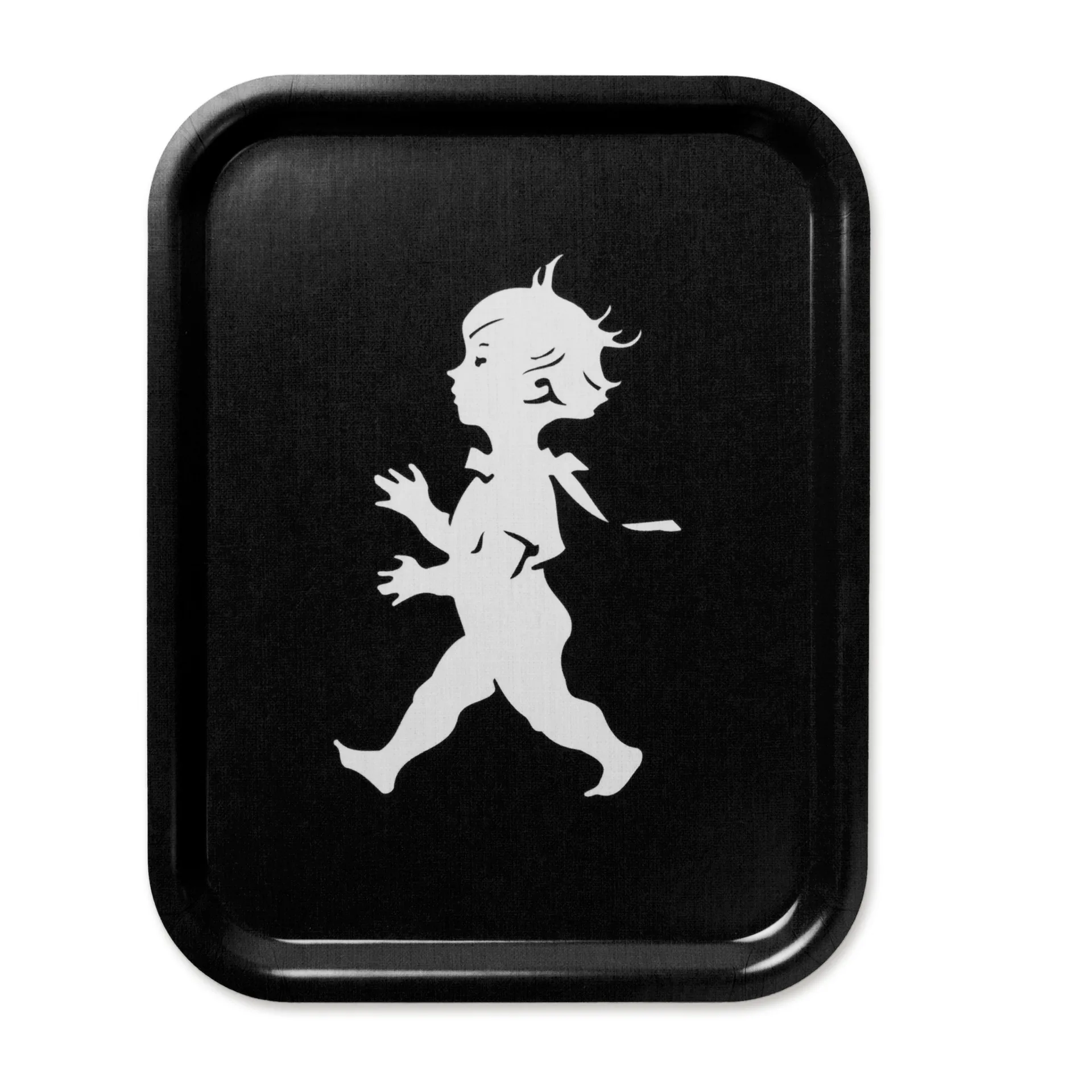 Bandeja Solstickan 28x36 cm , Preto Solstickan Design