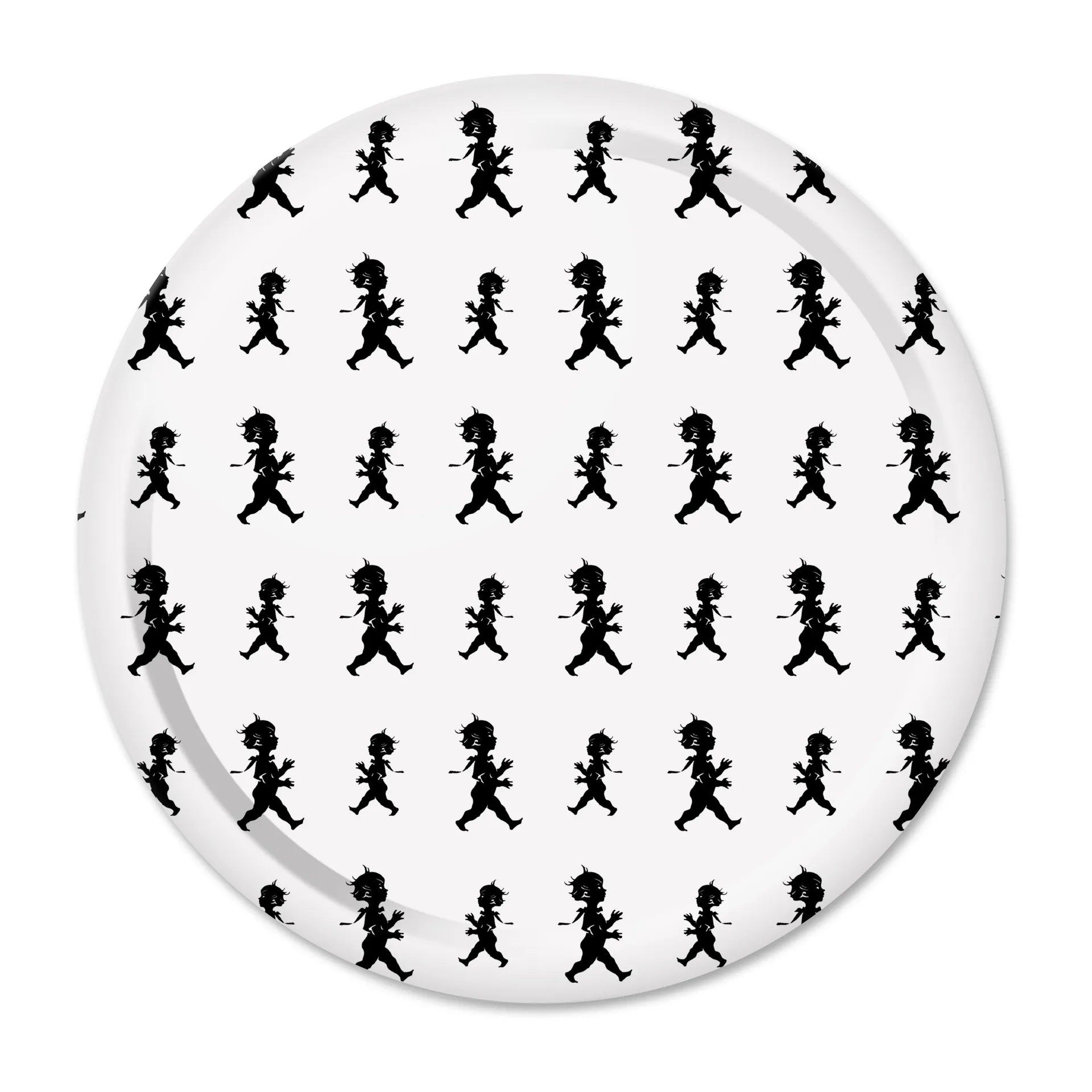 Bandeja Solstickan Ø38 cm , Branco  Solstickan Design