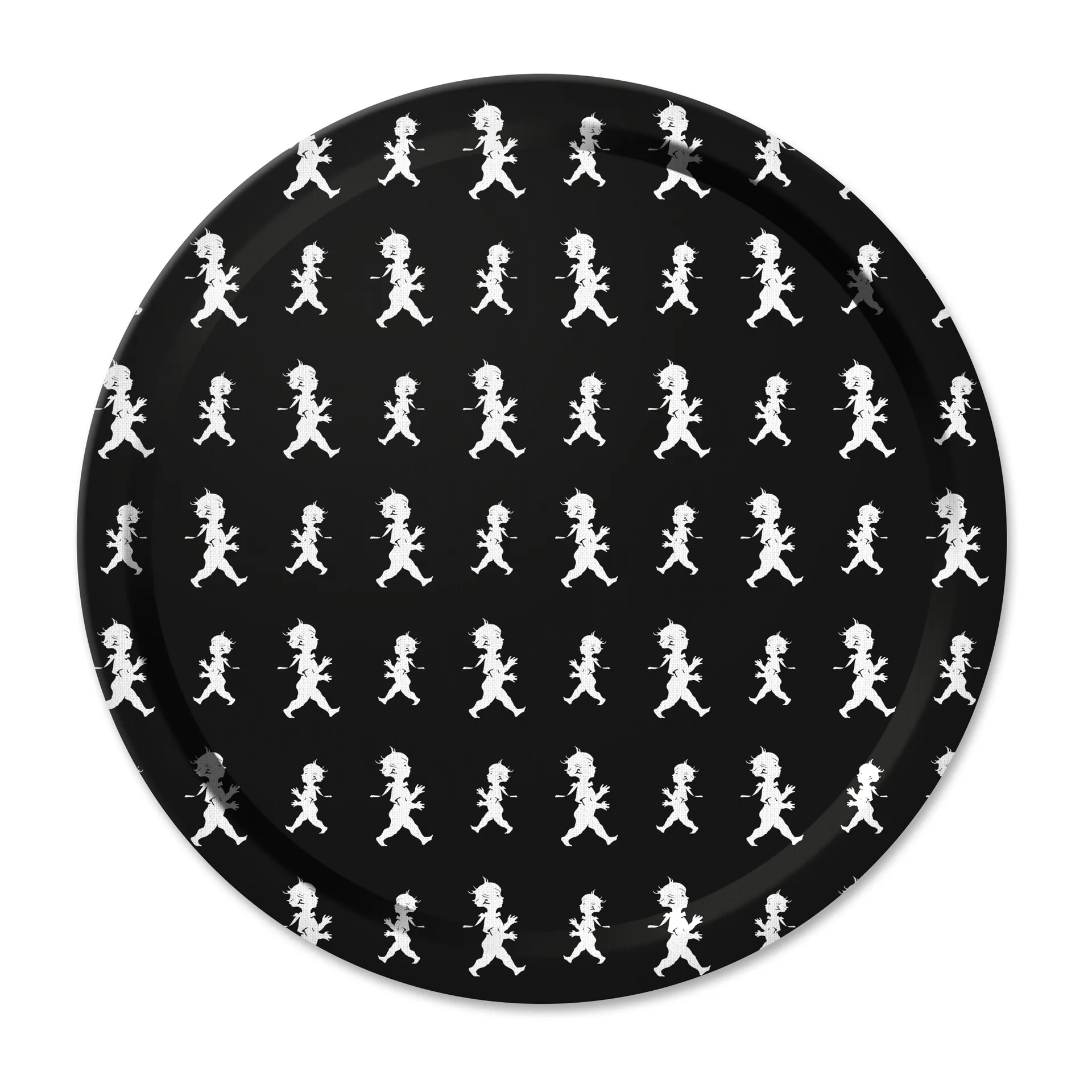 Bandeja Solstickan Ø38 cm , Preto Solstickan Design