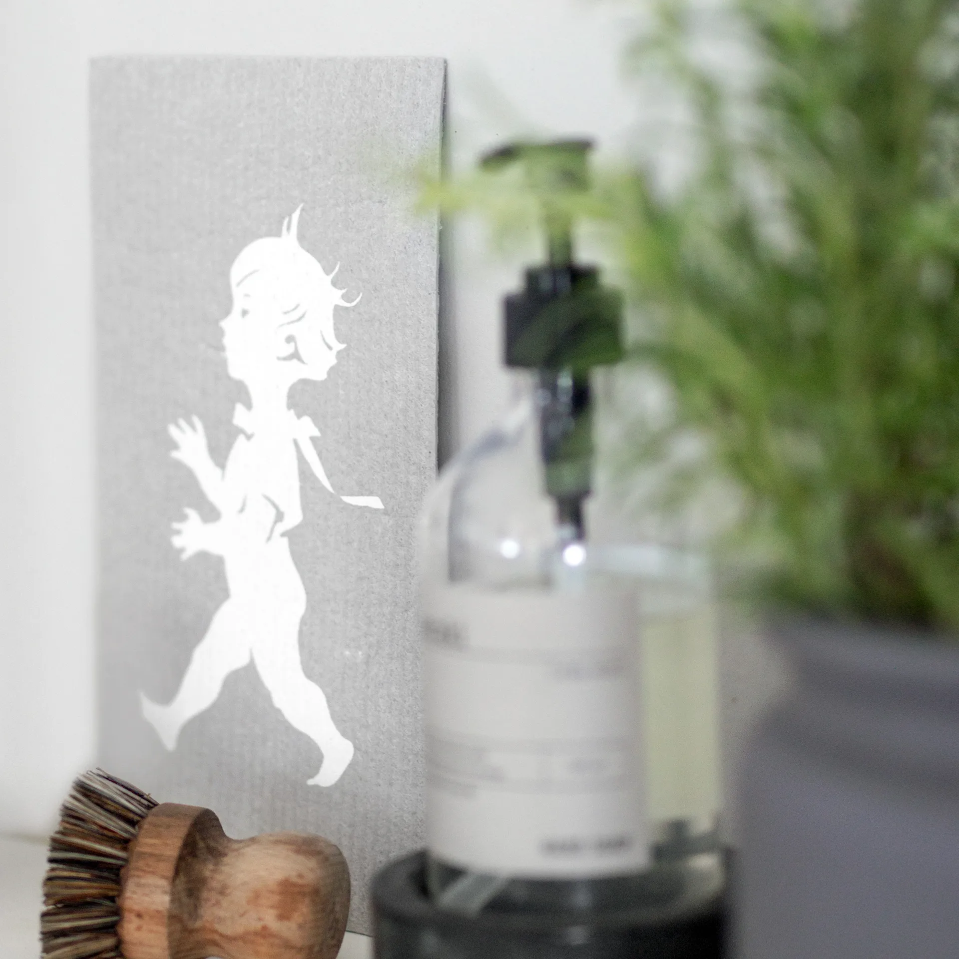 <b>Pano de prato 2-unidades Solstickan </b>, Cinzento Solstickan Design