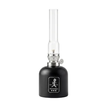 Candeeiro de parafina Solstickan - Preto mate, Ø8x24 cm - Solstickan Design