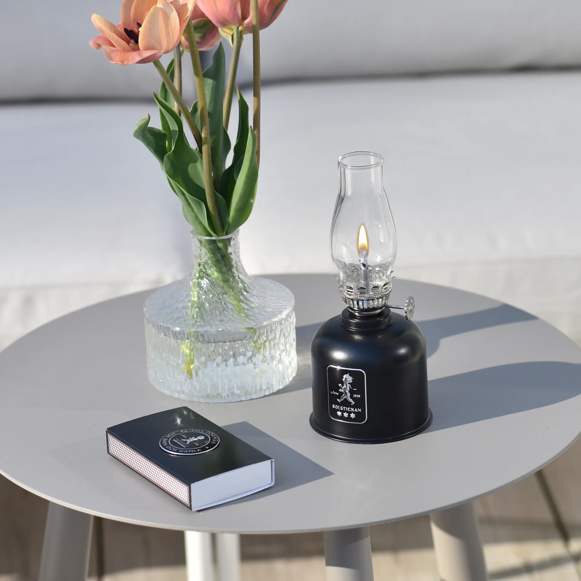 Candeeiro de parafina Solstickan, Preto Solstickan Design