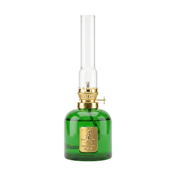 Candeeiro de parafina Solstickan - Verde, Ø8x24 cm - Solstickan Design