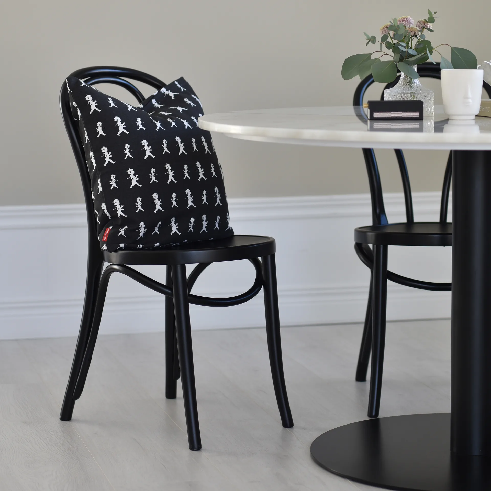 Capa de almofada Solstickan 50x50 cm, Preto Solstickan Design